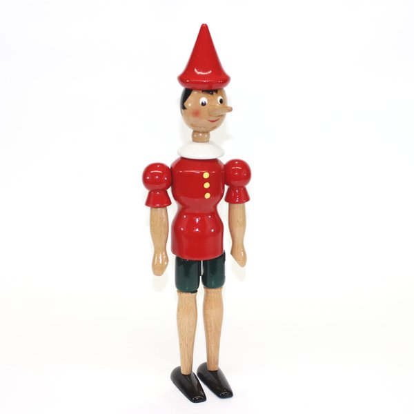 Mastro Geppetto Pinocchio 16.5" (42cm) Wooden Toy