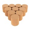 200 Pcs Cork Coaster Blank Cup Mat, Reusable Coffee Coaster Wooden Set 4 Inch Wooden Thick Cork Coasters for Home Tabletop Decoration