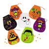 Fun Express Halloween Drawstring Goody Bags (6dz) for Halloween - Party Supplies - Bags - Plastic Bags - Halloween - 72 Pieces