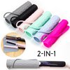 ANGENIL Flat Iron Heat Resistant Silicone Mat for Curling Iron Hair Tools, Travel Case Heat Resistant Hot Tool Mat, Hair Straightener Heat Pad Curling Iron Sleeve for Counter Size 9" x 6.5"