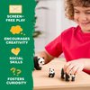 Terra by Battat – 4 Pcs Giant Panda Family – Realistic Plastic Animal Figures – Zoo Animal Toys for Kids and Toddlers Age 3+