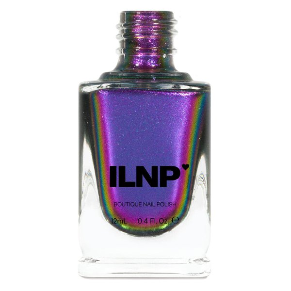 ILNP Peace - Blue, Purple, Fuschia, Pink, Gold Color Shifting Ultra Chrome Nail Polish