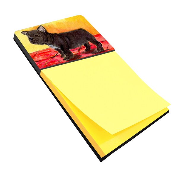 Caroline's Treasures SS8869SN French Bulldog Refillable Sticky Note Holder or Postit Note Dispenser, 3.25 by 5.5", Multicolor
