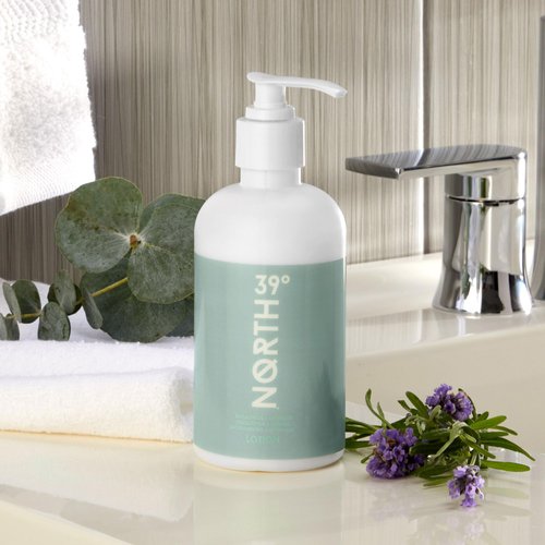 39° North Body Lotion - Eucalyptus & Lavender Scent - Featured in Courtyard by Marriott and Residence Inn Hotels - Hydrating & Moisturizing - All Natural Body Lotion - 8.5oz