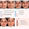 MAEPEOR Liquid Conceal Contour 7 Colors Cream Lightweight Liquid Concealer Contour Makeup for Concealing Blemishes, Brighten Dark Circles (Color 01 White)