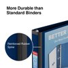 Staples Better 1-Inch D 3-Ring View Binder, Blue