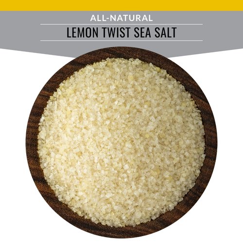 Artisan Salt Company Fusion Naturally Flavored Lemon Twist Sea Salt, Zip-Top Pouch, 3.5 Ounce