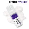 Divine White Dual-Action Stain Removal Aligner/retainer Cleaner and Teeth Whitening Foam- Hydrogen Peroxide-Good for Invisalign, ClearCorrect, SmileDirectClub, Candid -Oral Care-Toothpaste Replacement