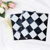 40Pcs Black and White Checkered Napkins Race Car Birthday Party Supplies Disposable Checkered Flag Napkins Checkered Napkins Race Car Napkins for Nascar Racing Themed Party Decorations Favors