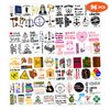 (96 PCS) Future Best Lawyer Law School Justice Temporary Tattoos Birthday Themed Party Supplies Decorations Favors Cute Funny Stickers Tattoo Gifts for Student Kids Girls Boys Women Decor Class Reward