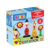 Stick-O Magnetic Building Blocks for Children from 1 Years, Creative Construction Toy, Educational Toy with Magnet, Bumba Set for Girls and Boys, Montessori Toy, 12-Piece Set
