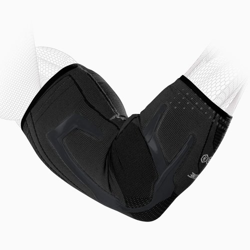 DonJoy Performance TRIZONE Compression Sleeve: Elbow Support Brace, Black, Small
