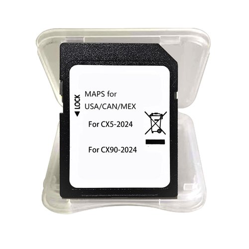 Latest Navigation sd Card Compatible with M-da CX5-2024 CX90-2024