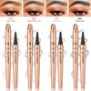 ObiPosay Waterproof Light Brown Eyebrow Microblading Pen - Four Point Brow Pen for Natural-Looking Eyebrows, Long-Lasting and Smudge-Proof.(Light Brown/01)