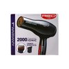 RED by Kiss Hair Dryer Ionic Hair Blow Dryer - Ceramic Technology, Anti-Frizz, 3 Heat Settings, Lightweight, 2 Detangler Piks