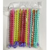 Yaphetss 26Pcs Spiral Hair Perm Rod Plastic Long Barber Hairdressing Styling Curling Perm Rod Hair Rollers Salon Tools for Women Girls 5.98 Inch, Radnom