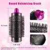 Round Volume Brush for Dyson for Airwrap Styler Attachment Part with Adapter for Dyson Hair Dryer Converting to Curling Iron Styler