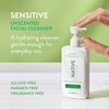Native Sensitive Face Wash, Spa Day Every Day Facial Cleanswer (2 Pack) | Daily Face Cleanerwith Aloe and Vitamin B3, Unscented, 12 fl oz