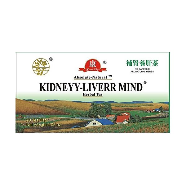 (PACK OF 3) Kidney- Liver Mind Herbal Tea-20 Tea Bags