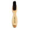 GranNaturals Teasing Boar Bristle Brush for Slicking Back Hair, Smoothing Ponytail Bun, Backcombing, Edge Control & Hair Sectioning - Wooden Slickback Hairbrush for a Sleek & Smooth Hairstyle
