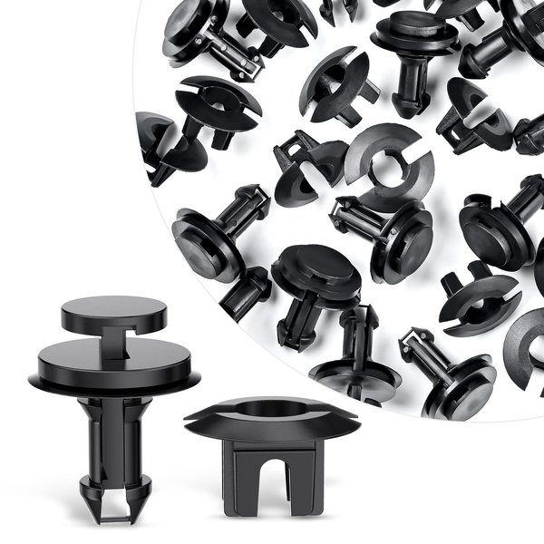 GOOACC GM Front Air Deflector Retainers Clips 15733971 for GM Chevrolet 15733971-15PCS