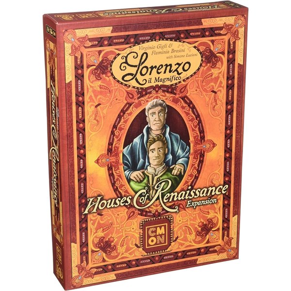 Lorenzo il Magnifico: Houses of Renaissance Expansion | Strategy Board Game for Teens and Adults| Ages 14 and up | 2 to 5 Players | Average Playtime 60 to 120 Minutes | Made by Cranio Creations