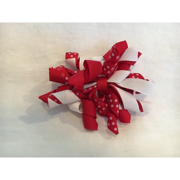 Korker Hair Bow, Christmas Hair Bow, Holiday Hair Bow