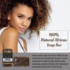 It's Pure Natural African Black Soap Bars with Acne Solution (Pack of 3) Organic Raw Soap for Face & Body, Acne Treatment & Dark Spot Remover [Made in Ghana]