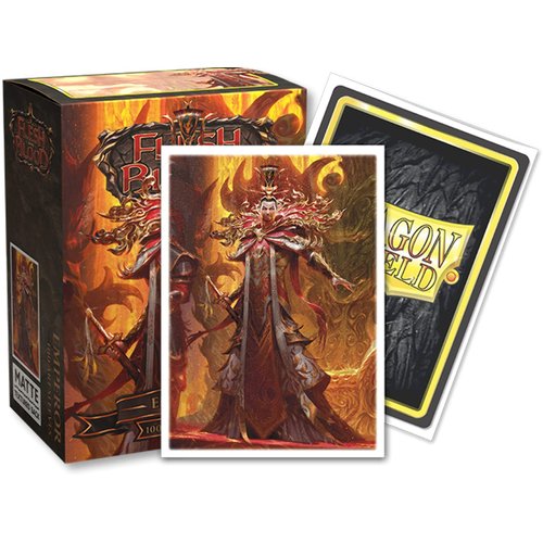 Dragon Shield Sleeves – Limited Edition Matte Art: Flesh and Blood: Emperor 100 CT - MTG Card Sleeves are Smooth & Tough - Compatible with Pokemon & Magic The Gathering Cards