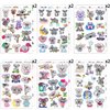 12 Sheet Koala Temporary Tattoos for Kids, Koala Birthday Party Supplies Decorations Cute Small Animal Fake Tattoos Stickers Koala Party Favors for Girls Boys Children Goodie Bag Fillers Party Gifts