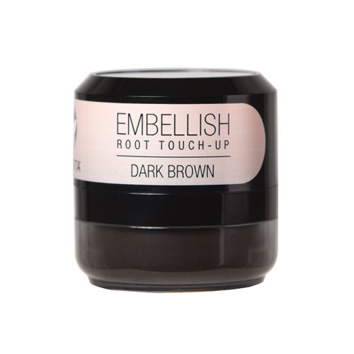 Calista Embellish Root Touch-Up, Dark Brown, Temporary Grey Cover and Root Concealer, 0.35 oz.