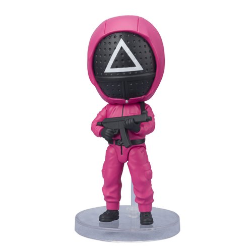 TAMASHII NATIONS - Squid Game - Masked Soldier, Bandai Spirits Figuarts Mini Action Figure