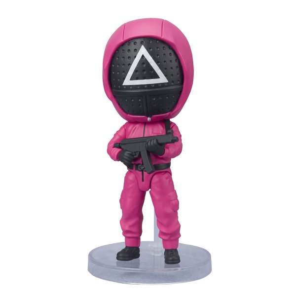 TAMASHII NATIONS - Squid Game - Masked Soldier, Bandai Spirits Figuarts Mini Action Figure