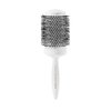 Cricket Ultra Smooth Coconut 2.5” Thermal Ceramic Barrel Hair Brush Anti-Static Heat-Resistant Hairbrush for Blow Drying, Curling and Styling All Hair Types