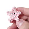 Mini Starfish Hair Clip,Acetate Claw Clips,Hair Clips for Women,Pack of 2