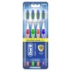 Oral-B Bacteria Blast Manual Toothbrush, Soft, 4 Count