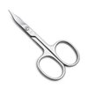 LIVINGO Premium Manicure Nail Scissors Multi-purpose Stainless Steel Cuticle Pedicure Beauty Grooming Kit for Eyebrow, Eyelash, Dry Skin Curved Blade 3.5 inch