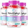(3 Pack) Revitalyn Gummies – Advanced Revitalyn Apple Cider Vinegar Formula for Beauty, Skin Health, and Body Goals | Delicious ACV Gummy to Support Fitness and Daily Skin Nourishment (180 Gummies)