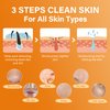 ulluxe Turmeric Vitamin C Clay Mask, Brightening Hydrating Face Mask, Clay Face Mask Deep Cleansing Pores, Improves Dark Spots, Acne, Skin Care Facial Mask Tightens Skin, Evens Skin Tone, 5.29 oz