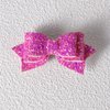 3" Glitter Hot Pink Hair Bow Clips Cute Sparkly Sequins Alligator Barrettes Pins for Baby Toddler Teens Flower Girls Birthday Wedding Xmas Party Dress outfit Accessory Back School Gift