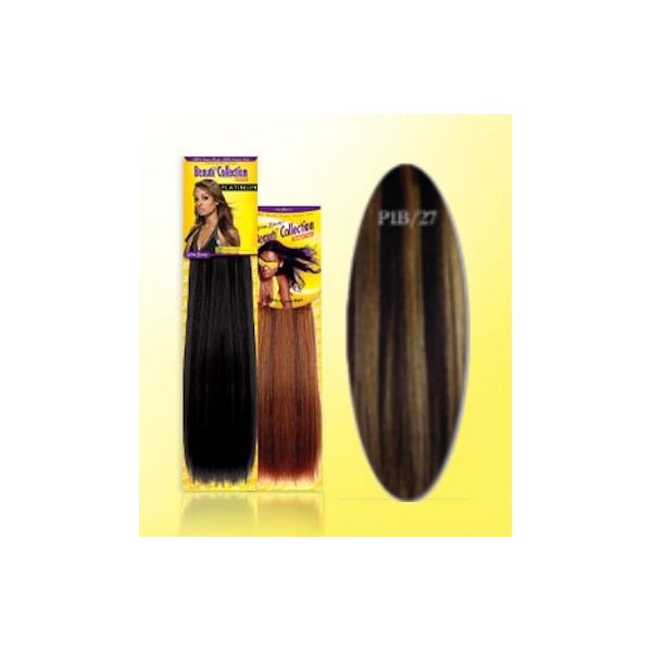 Beauti Collection Human Hair Weave -Straight Weave 10" - #P1B/27 Piano Dark Blonde - Size: 10"
