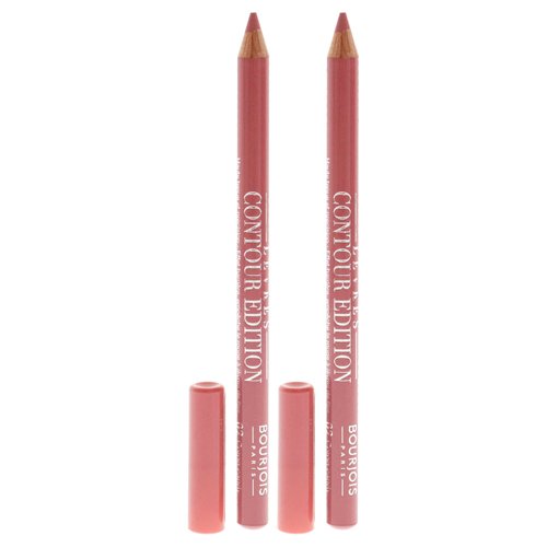 Bourjois Contour Edition Lip Liner - 02 Coton Candy Lip Liner Women 0.04 oz Pack of 2