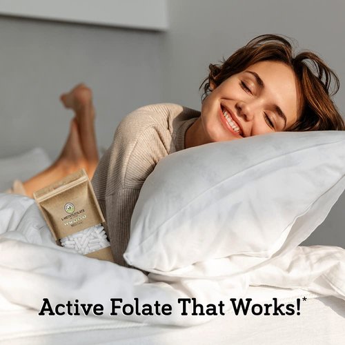 Doctors Scientific DSO L Methylfolate 7.5mg (5 MTHF Supplement) - 90 Vegan Capsules (7.5 mg) - Active L Methyl Folate Supplement for Homocysteine Control - Folic Acid Vitamin - Eco-Friendly Packaging