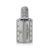 VIKINGS BLADE Adjustable Double Edge Safety Razor + Luxury Case. Smooth, Reusable, Eco-Friendly (The Emperor “Frosted Chrome”)