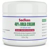 SACLLCAS Urea Cream 40% Plus Salicylic Acid 2% - Foot Dry and Cracked Foot Cream, Gentle Exfoliating Moisturizing and Hydrating, Suitable for Feet, Hands and Knees