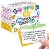 400 Interactive Conversation Cards for Kids Ages 6-11 - Card Games for Kids & Parents - Deepen Connections with Unique Prompts - Fun Game Night, Classroom & Road Trip Activities for Kids