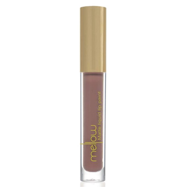 Mellow Liquid Matte Lip Paint (Tehran) - Highly Pigmented, Smudge Proof & Moisturizing Lip Color Cream - Vegan, Cruelty-Free & Paraben Free Lip Makeup Cosmetics - Tehran