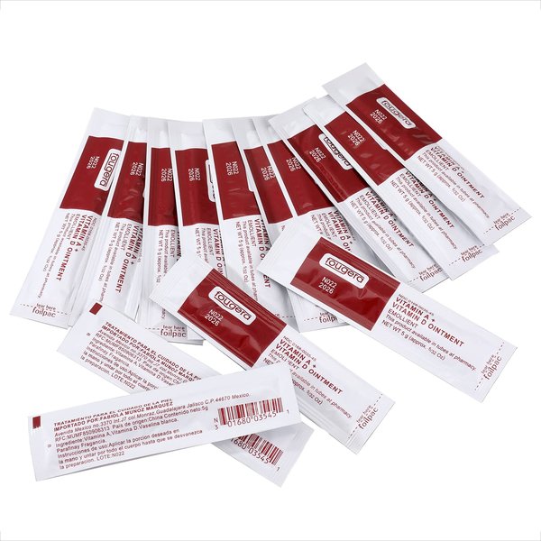 Tattoo Scar Repair Gel,KingWei 50pcs Anti Scar Promote Skin Healing Tattoo Aftercare Cream Ointment,a & d Ointment fougera Vitamin Art Microblading and Healing Tattoo Supplies