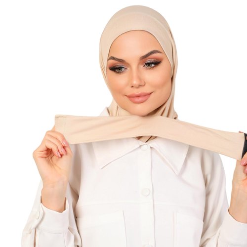 ZOKAK Instant jersey Hijab, Ready to wear wrap, head wrap, Practical jersey Hijab, Instant Scarf, medical scarf, Ready Hijab