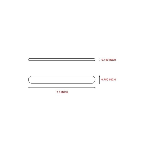 Empyrean Premium Nail Files | Made in USA | Coarse 120/240 Fine | Professionals Choice | Disinfectable Washable Reuseable | Blue Nail File (10 Pack)